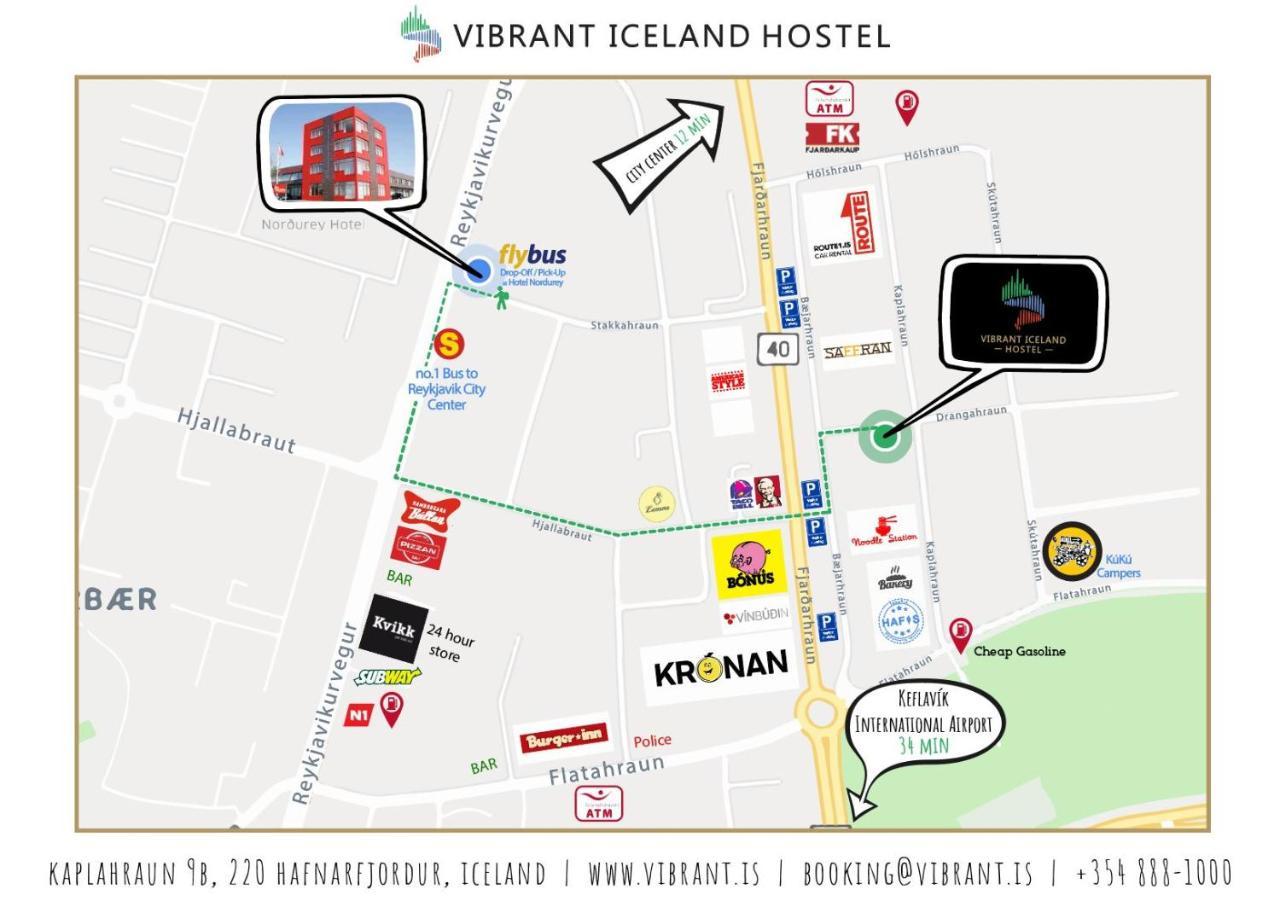 Vibrant Iceland Hostel ฮาฟนาร์ฟโยร์ดัวร์ ภายนอก รูปภาพ